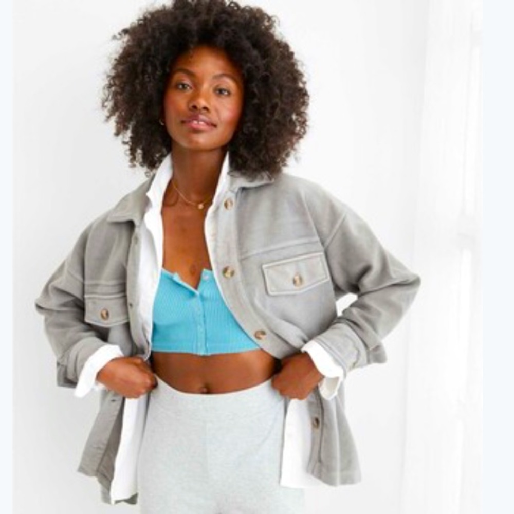 Aerie Luxe Trucker Jacket